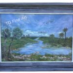 Florida Sunset Painting Tish Davis