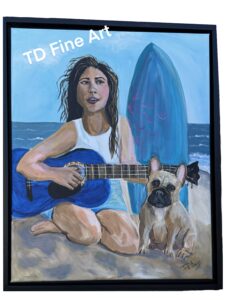 Rhythm & Waves Painting Tish Davis