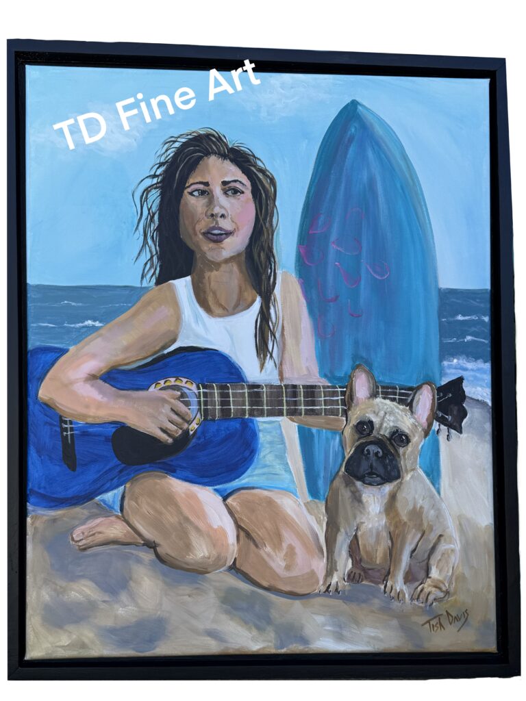 Rhythm & Waves Painting Tish Davis