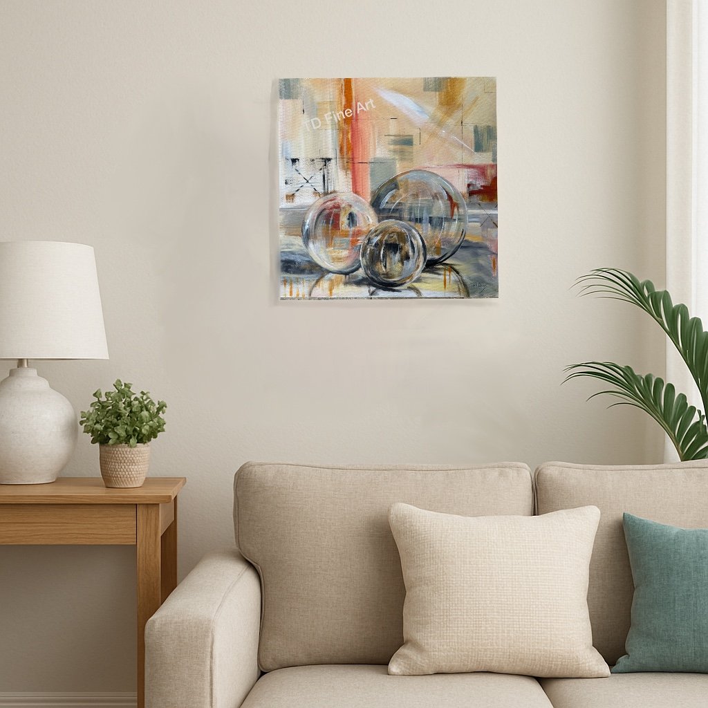 Abstract Painting XOXO, Davis, Tish, decor example