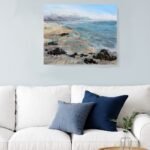 Breath of the Sea, Davis, Tish, Acrylic abstract seascape, decor sample